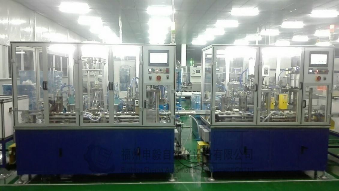 全自动减震器轴承装配检测生产线（全铁件 扭检）2